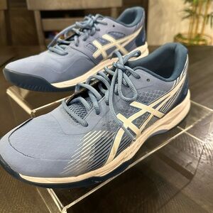 ASICS Men's Athletic Shoes in Blue and White